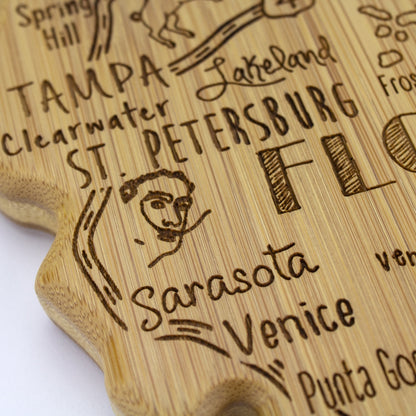 Totally Bamboo Destination Florida Cutting Board